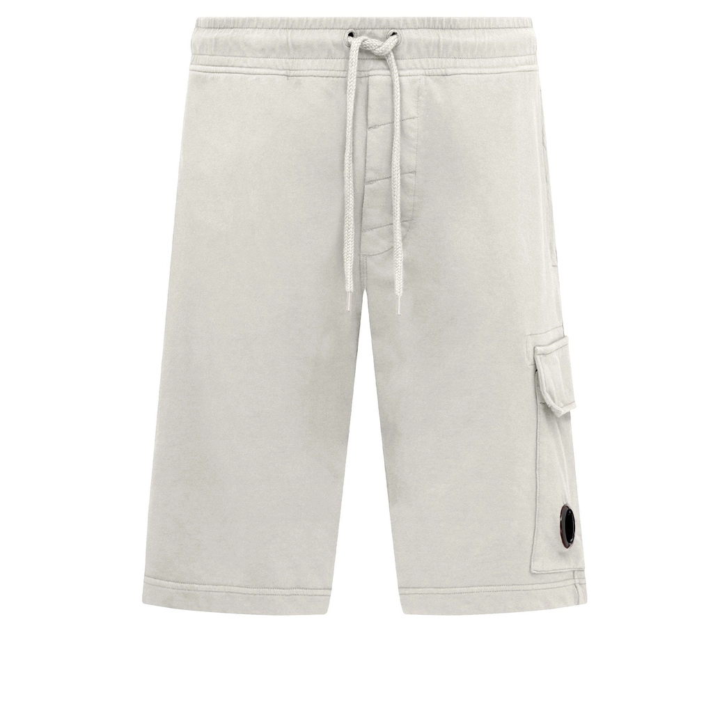 CP Company Micro Lens Fleece Shorts - Grey M94